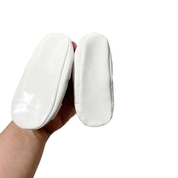 𝅺ruby & Bloom Infant 'Elsie' Mary Jane Flat White - Picture 6 of 8